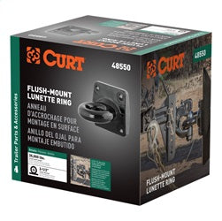 CURT Flush-Mount Lunette Ring (35;000 lbs.; 2-1/2in. I.D.)