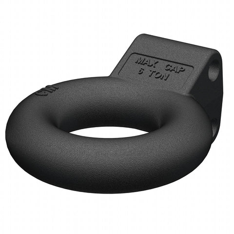CURT Channel-Style Lunette Ring (12;000 lbs.; 3in. I.D.; Black)