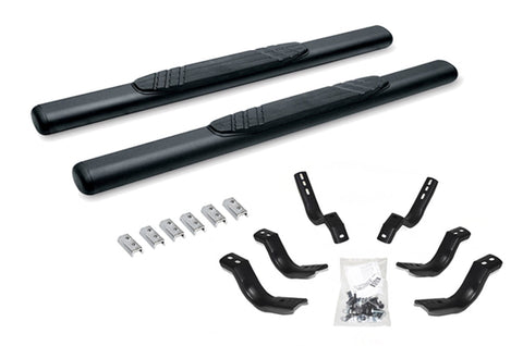Go Rhino 4in. OE Xtreme SideSteps-52in. Long-Textured black powder coat-Bars Only