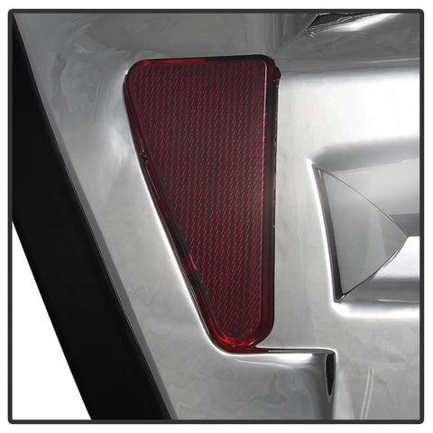 Spyder Auto Euro Style Tail Lights; Uses Stock Bulbs; Pair; Chrome;