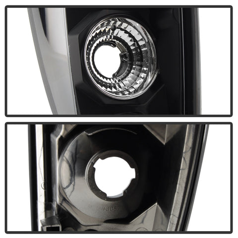 Spyder Auto Euro Style Tail Lights; Uses Stock Bulbs; Pair; Black;