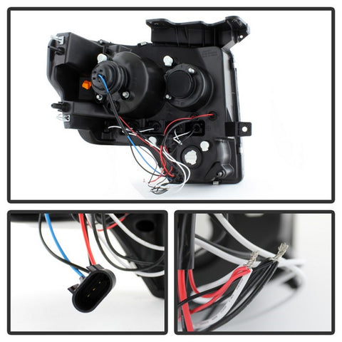 Spyder Auto Halo LED Projector Headlights