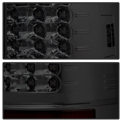 Spyder Auto LED Tail Lights; Version 2; Uses Stock Bulbs; Pair; Smoke;