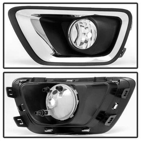 Spyder Auto OEM Fog Lights; w/Switch; Clear;