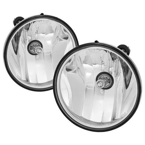 Spyder Auto Fog Lights; w/OEM Switch; Clear;