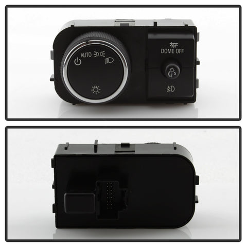 Spyder Auto Fog Lights; w/OEM Switch; Clear;