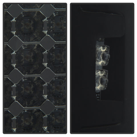 Spyder Auto LED Tail Lights; Black Smoke;