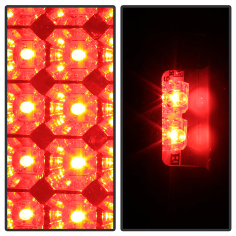 Spyder Auto LED Tail Lights; Black Smoke;