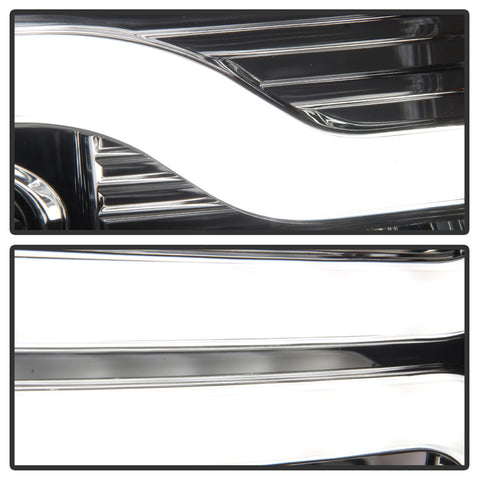 Spyder Auto DRL LED Projector Headlights; Version 3; Chrome;