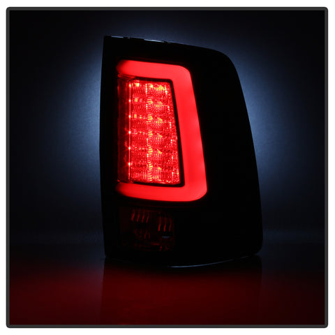 Spyder Auto LED Tail Lights; LED Model Only; Not Compatible w/Incandescent Model; Black; V2;