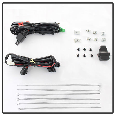 Spyder Auto OEM Fog Lights; w/Switch; Clear;