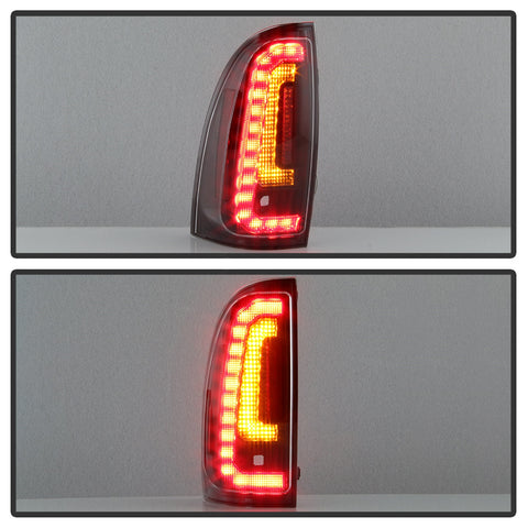 Spyder Auto LED Tail Lights; Black; Not Compatible w/Factory Equipped LED Tail Lights;