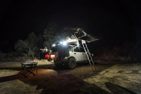 KC Hilites 2" C-Series C2 LED - 2-Light System - Backup - 20W Flood Beam