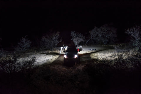 KC Hilites 2" C-Series C2 LED - 2-Light System - Backup - 20W Flood Beam