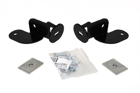 Go Rhino RC2 LR Bull Bar with 2 Go Rhino Branded 20in. Single Row Light Bar/Brackets