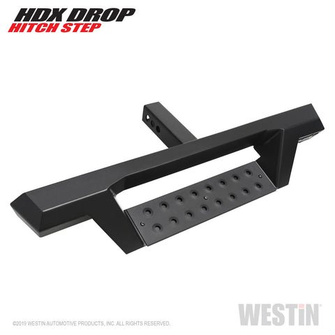 Westin HDX Drop Hitch Step; 34 in. Step For 2 in. Receiver; Textured Black;