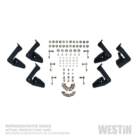 Westin HDX Stainless Drop Nerf Step Bars