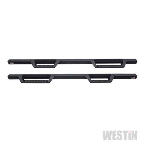 Westin HDX Drop Nerf Step Bars; Textured Black Powder Coated Steel; Mount Kit Included;
