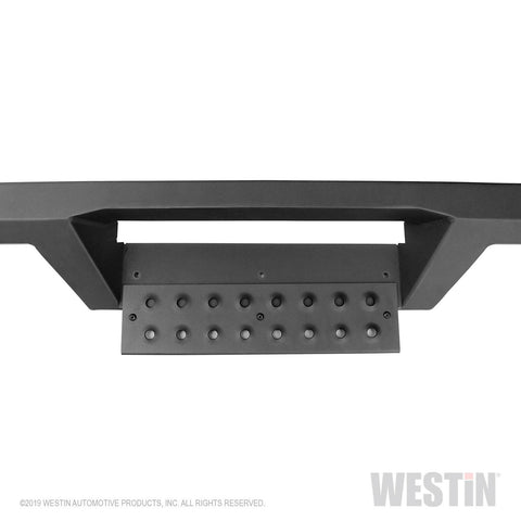 Westin HDX Drop Nerf Step Bars; Textured Black; Incl. Mount Kit And Hardware;