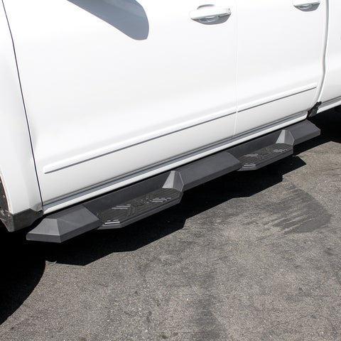 Westin HDX Xtreme Nerf Step Bars; Textured Black; For Double Cab;