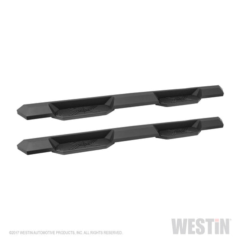 Westin HDX Xtreme Nerf Step Bars; Textured Black; For Super Crew Cab;