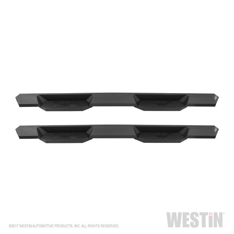 Westin HDX Xtreme Nerf Step Bars; Textured Black; For Super Crew Cab;