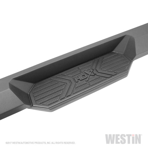 Westin HDX Xtreme Nerf Step Bars; Textured Black; For Super Crew Cab;