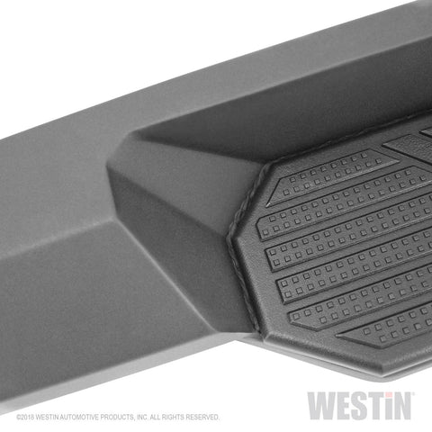 Westin HDX Xtreme Nerf Step Bars; Textured Black;