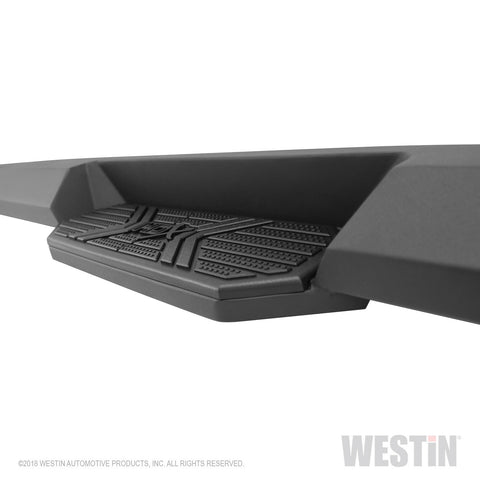 Westin HDX Xtreme Nerf Step Bars; Textured Black;