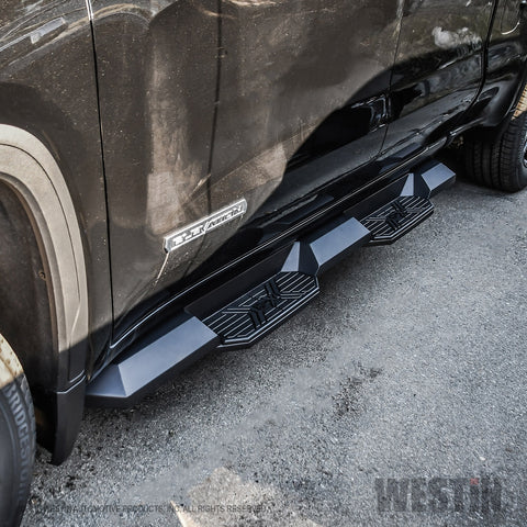 Westin HDX Xtreme Nerf Step Bars; Textured Black;