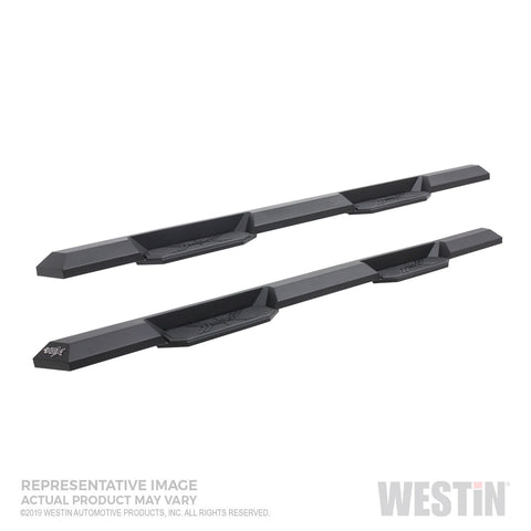 Westin HDX Xtreme Nerf Step Bars; Textured Black; For Super Cab;