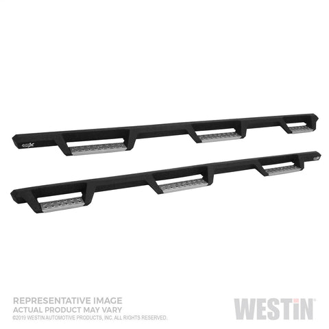 Westin HDX Stainless Drop Wheel To Wheel Nerf Step Bars