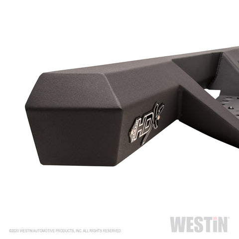 Westin HDX Drop Wheel to Wheel Nerf Step Bars; Steel; Textured Black;