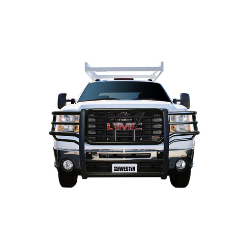 Westin HDX Grille Guard; 2 in. Dia.; Black Steel;