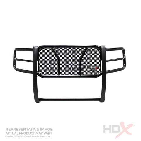 Westin HDX Grille Guard; 2 in. Dia.; Black Steel;