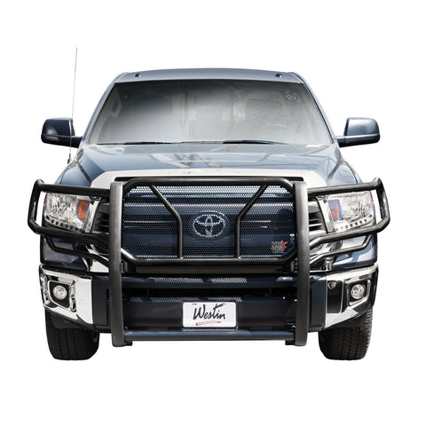 Westin HDX Grille Guard; 2 in. Dia.; Black Steel;