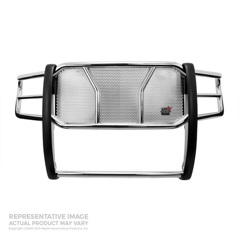 Westin HDX Grille Guard; 2 in. Dia.; Polished Stainless Steel;