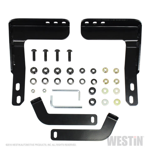 Westin HDX Grille Guard; 2 in. Dia.; Black Steel;