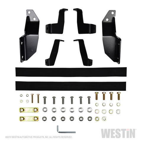 Westin HDX Grille Guard; 2 in. Dia.; Polished Stainless Steel;