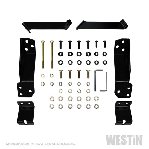 Westin HDX Grille Guard; 2 in. Dia.; Polished Stainless Steel;