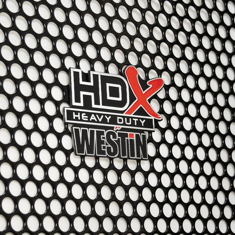 Westin HDX Grille Guard; Black; w/Front Sensors;