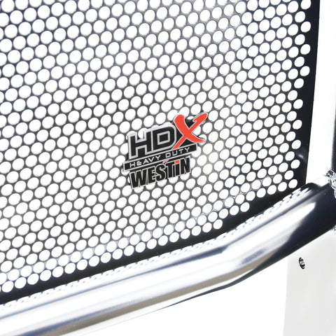 Westin HDX Grille Guard; 2 in. Dia.; Polished Stainless Steel;