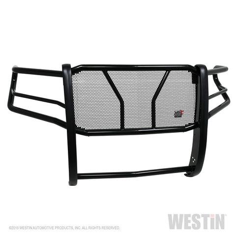Westin HDX Grille Guard; 2 in. Dia.; Black Steel;