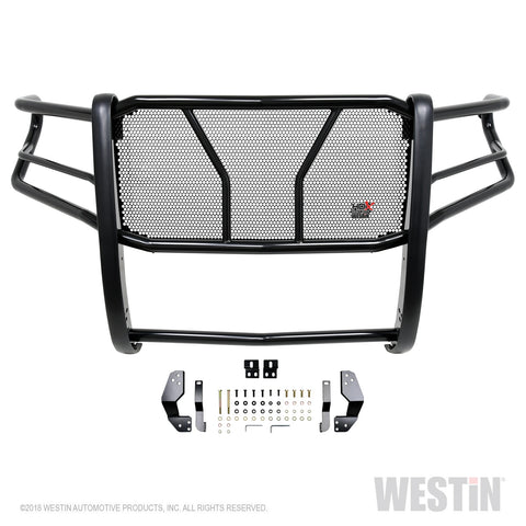 Westin HDX Grille Guard; 2 in. Dia.; Black Steel;