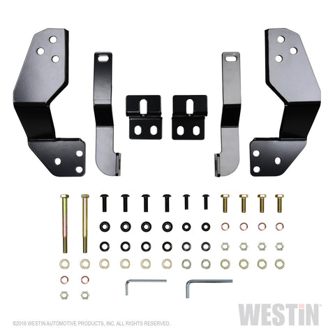 Westin HDX Grille Guard; 2 in. Dia.; Black Steel;