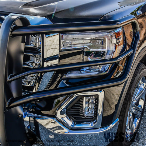 Westin HDX Grille Guard; 2 in. Dia.; Black Steel;