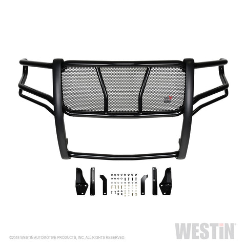 Westin HDX Grille Guard; 2 in. Dia.; Black Steel;