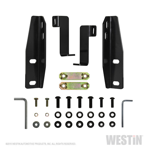 Westin HDX Grille Guard; 2 in. Dia.; Black Steel;