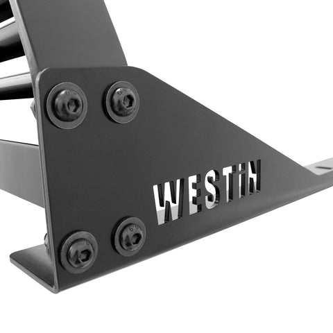 Westin HD Headache Rack; Black;