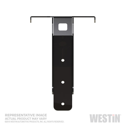 Westin HLR Beacon Light Mount; Vertical Adjustability; Small; Black;